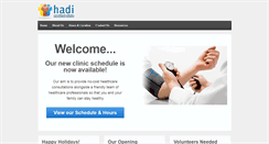 Desktop Screenshot of hadimedicalclinic.org